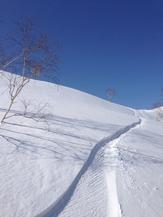 Powder skiing china