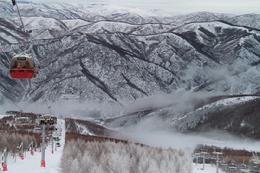 Wanlong Gondola, skiing China