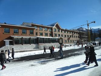 changbaishan, olympic training lodge