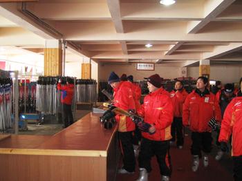 Wanlong ski resort equipment rental