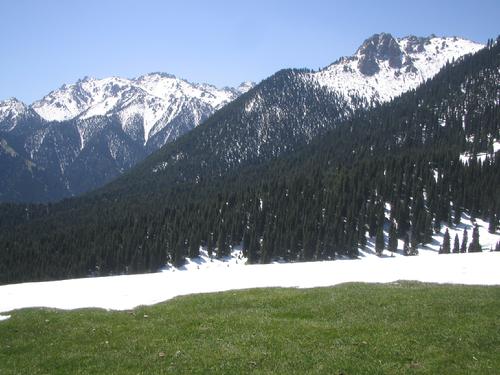Tian Shan mountians Ping Tian resort