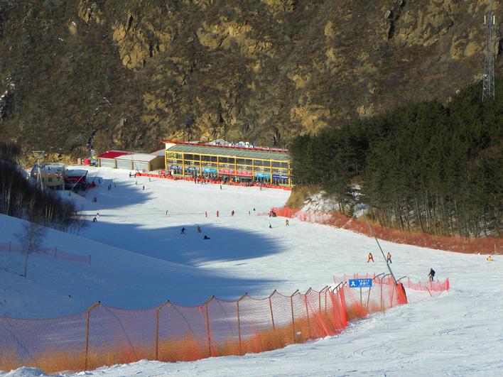 china skiing trail, wanlong